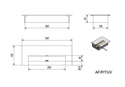 Прямоугольный контейнер Petit, TUV