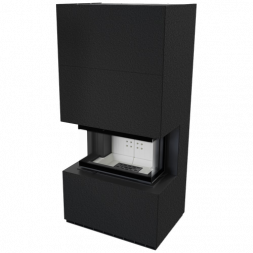 Каминокомплект Home Easy Box Zimbabwe Nero с топкой NBC