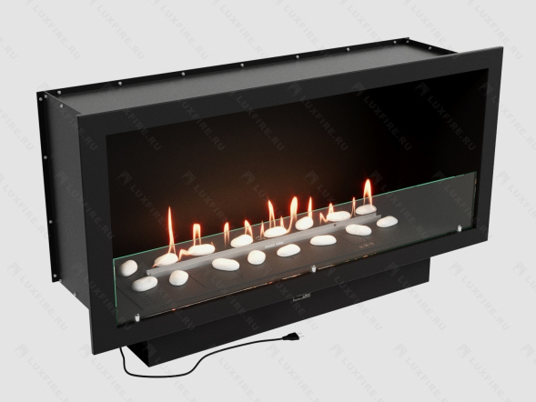 Встроенный автоматический биокамин Lux Fire Кабинет 1270 А