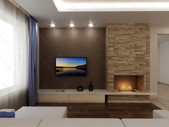Автоматический биокамин Lux Fire Smart Flame 1000 RC