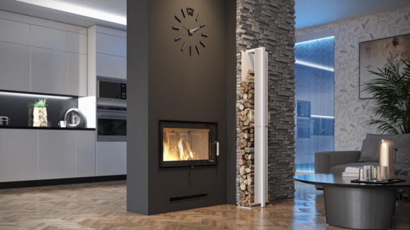 Топка DEFRO HOME INTRA SLIM ME, 8 кВт, 795/465 мм