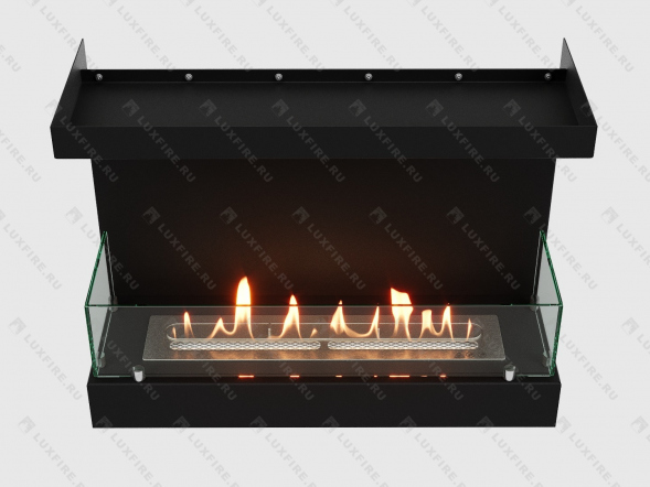 Встроенный биокамин Lux Fire Фронтальный 640 S