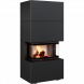 Каминокомплект Home Easy Box с топкой NBC (В корпусе черного цвета с черной футеровкой)